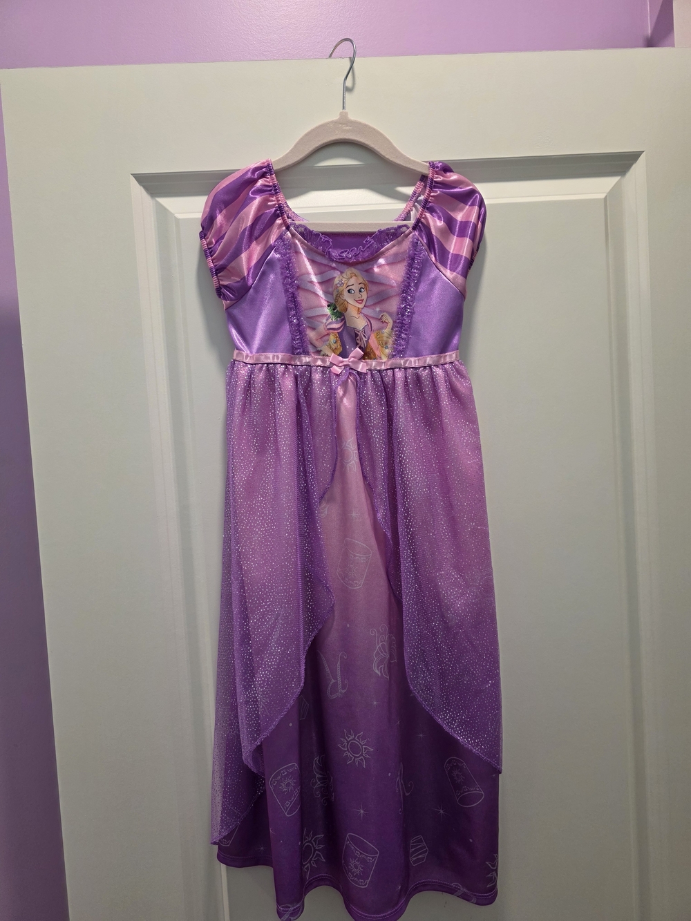 NEW Disney Rapunzel Dress XS 4/5